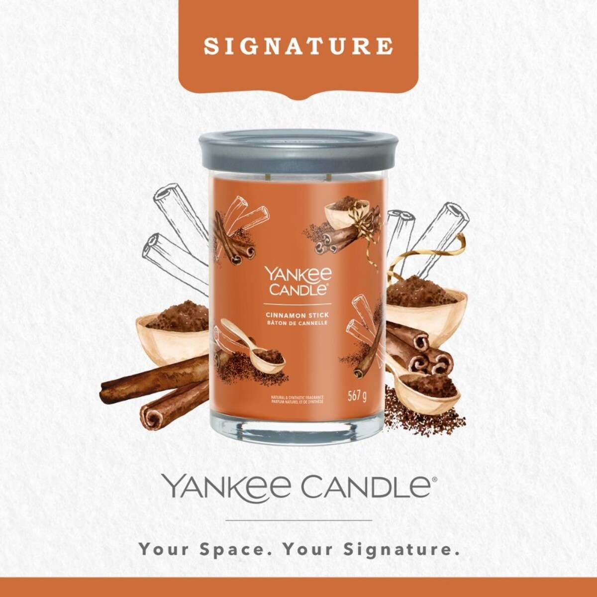 YC SIGNATURE Tumbler duży CINNAMON STICK