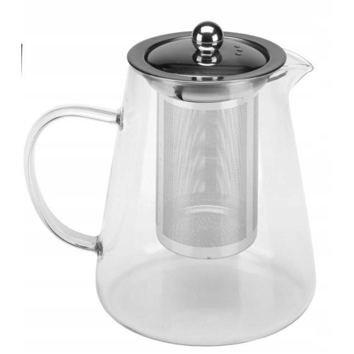 DZBANEK Z ZAPARZACZEM szklany 950 ml na zioła herbatę imbryk sitko napar