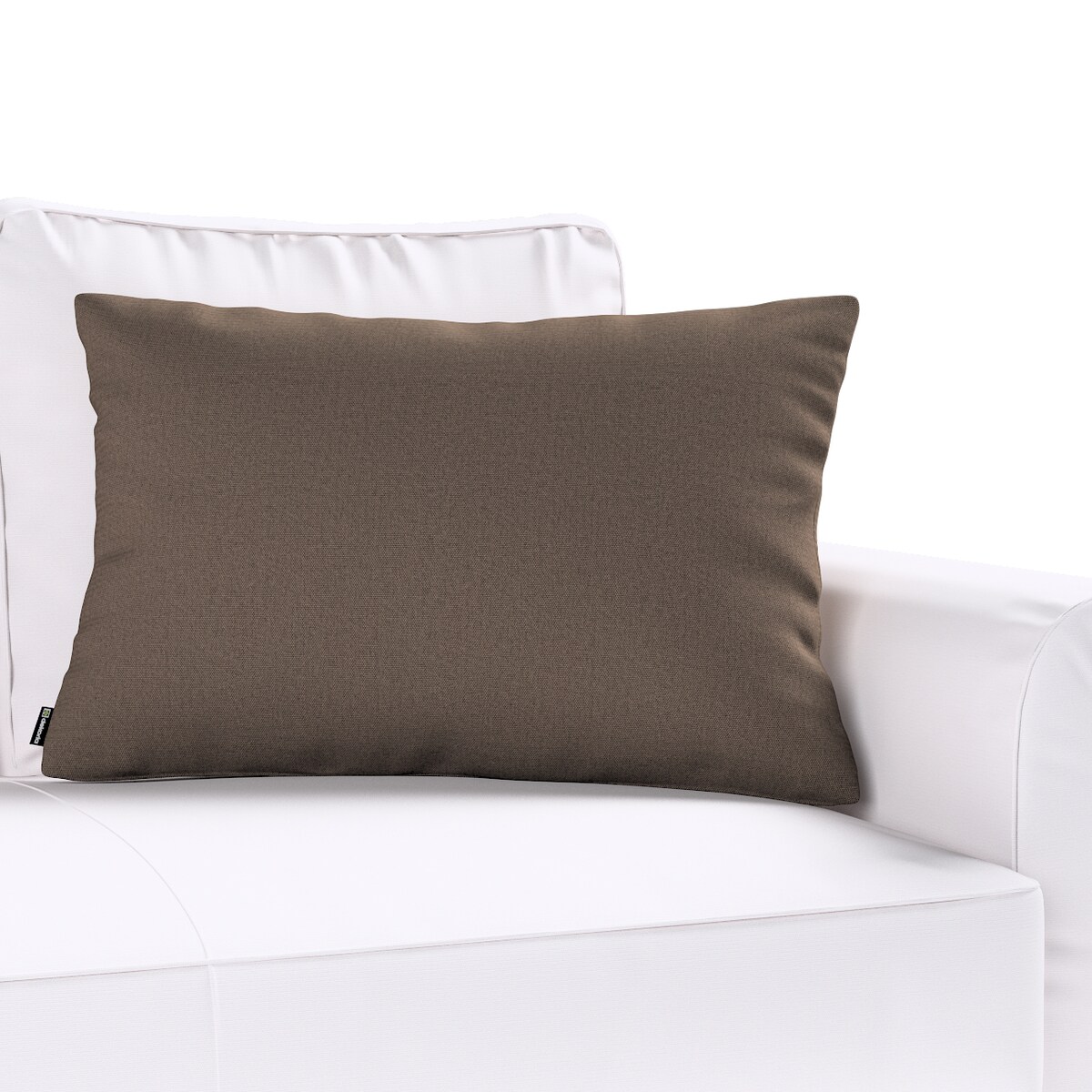 Poszewka Kinga na poduszkę prostokątną 47x28 brązowy
