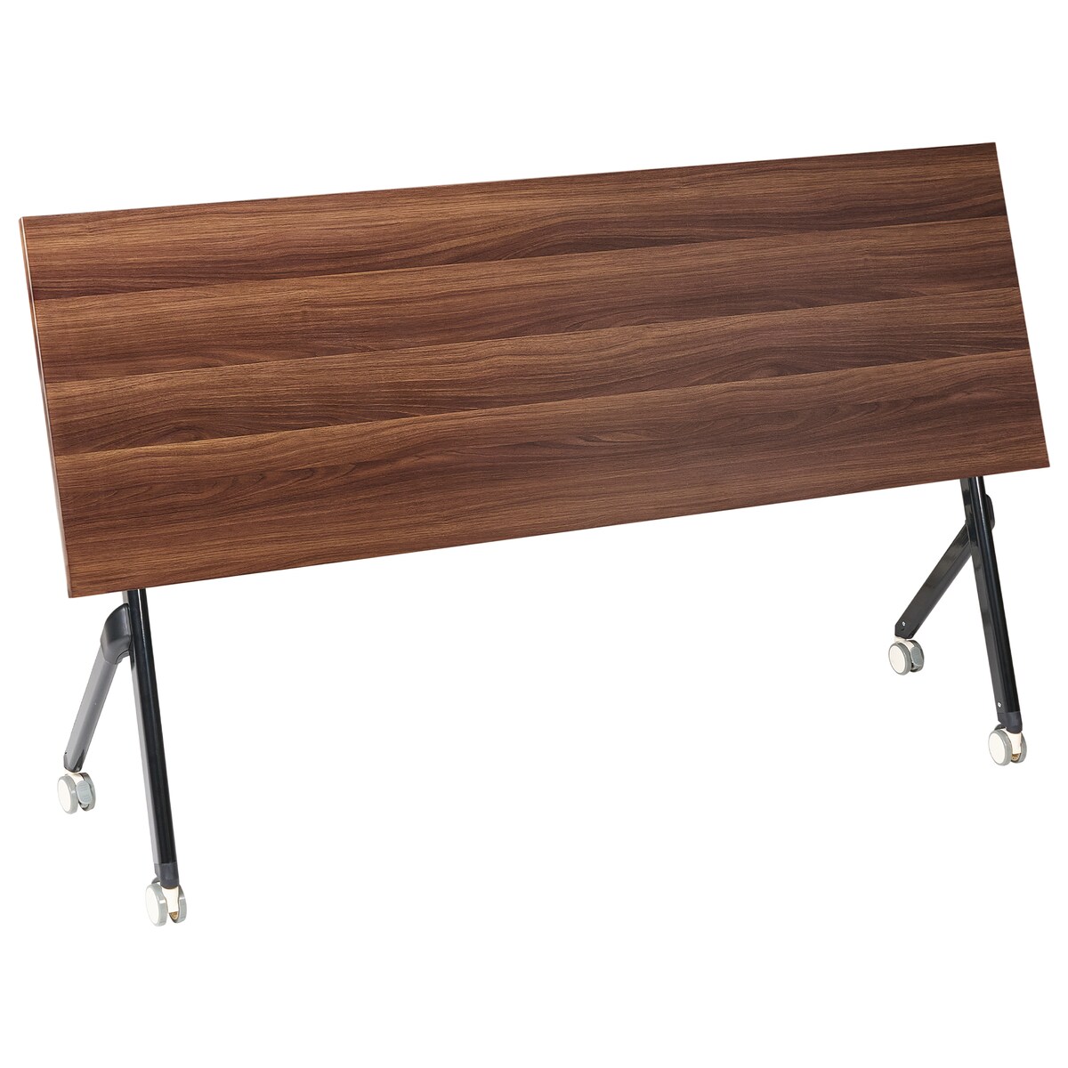 Składane biurko BENDI Ciemnobrązowy 180 cm 60 cm