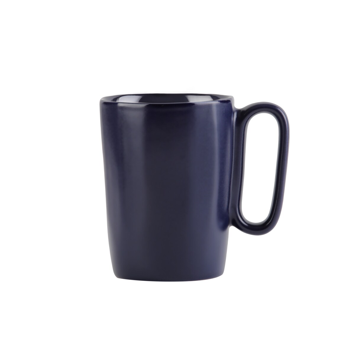 Dwa kubki ceramiczne z uszkiem 250 ml Fuori granatowe 30046