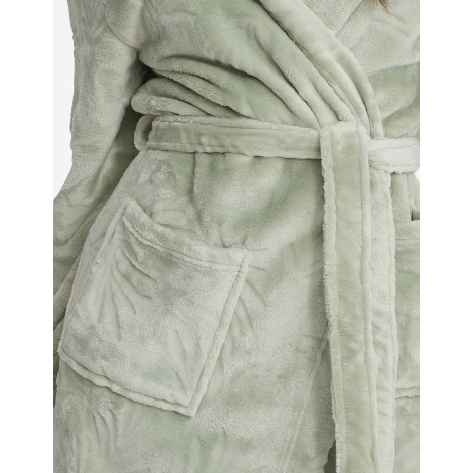 Szlafrok Grape 41039-65X Zielony Zielony, XXL