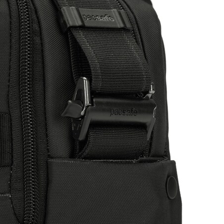 Torba na ramię męska/ listonoszka antykradzieżowa Pacsafe Metrosafe X vertical crossbody Black