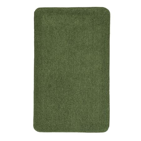 Kleine Wolke Relax Dywanik łazienkowy Zielony 70x120 cm