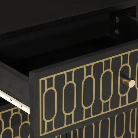 vidaXL Szafka nocna, 50x33x60 cm, lite drewno mango