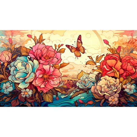 Fototapeta Ft-09-02 Do Sypialni Salonu Tapeta Ścienna 294X260