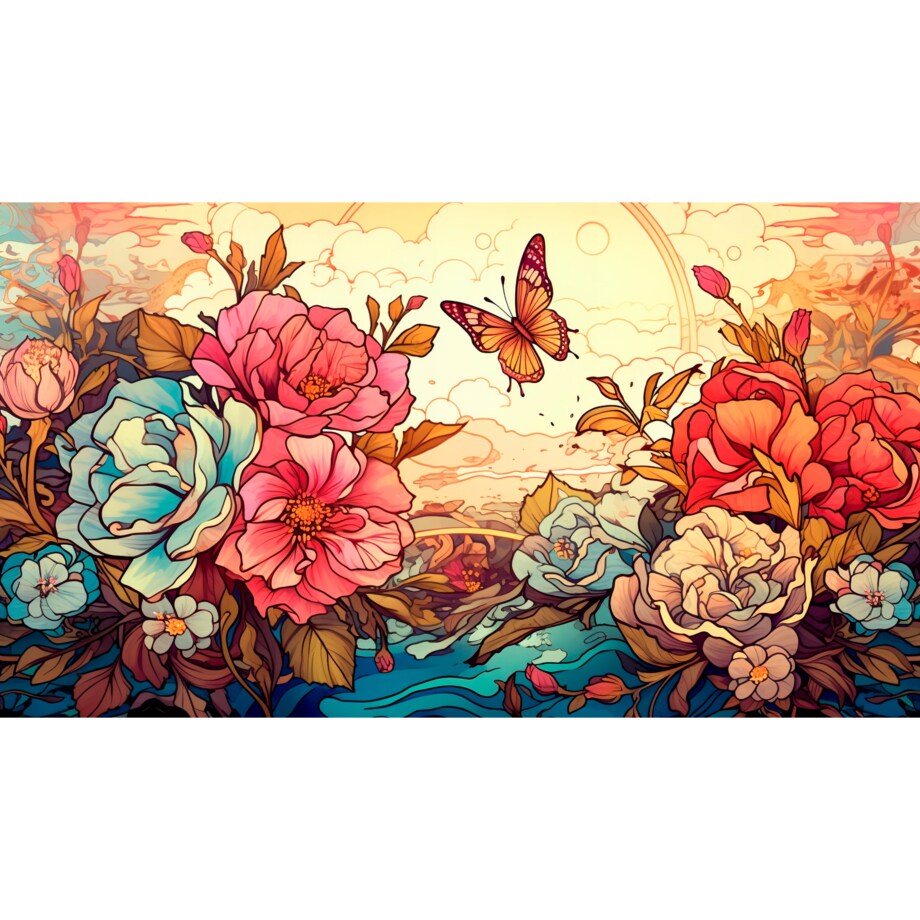 Fototapeta Ft-09-02 Do Sypialni Salonu Tapeta Ścienna 294X260