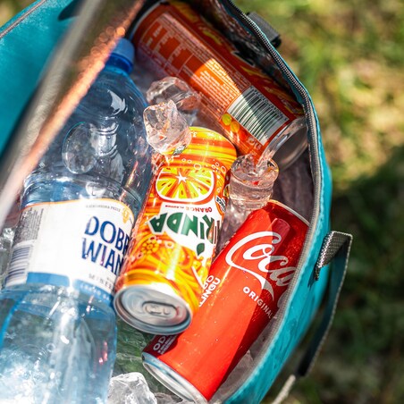 Torba Termiczna Na Jedzenie Turystyczna Piknikowa Plażę Termoizolacyjna 24L