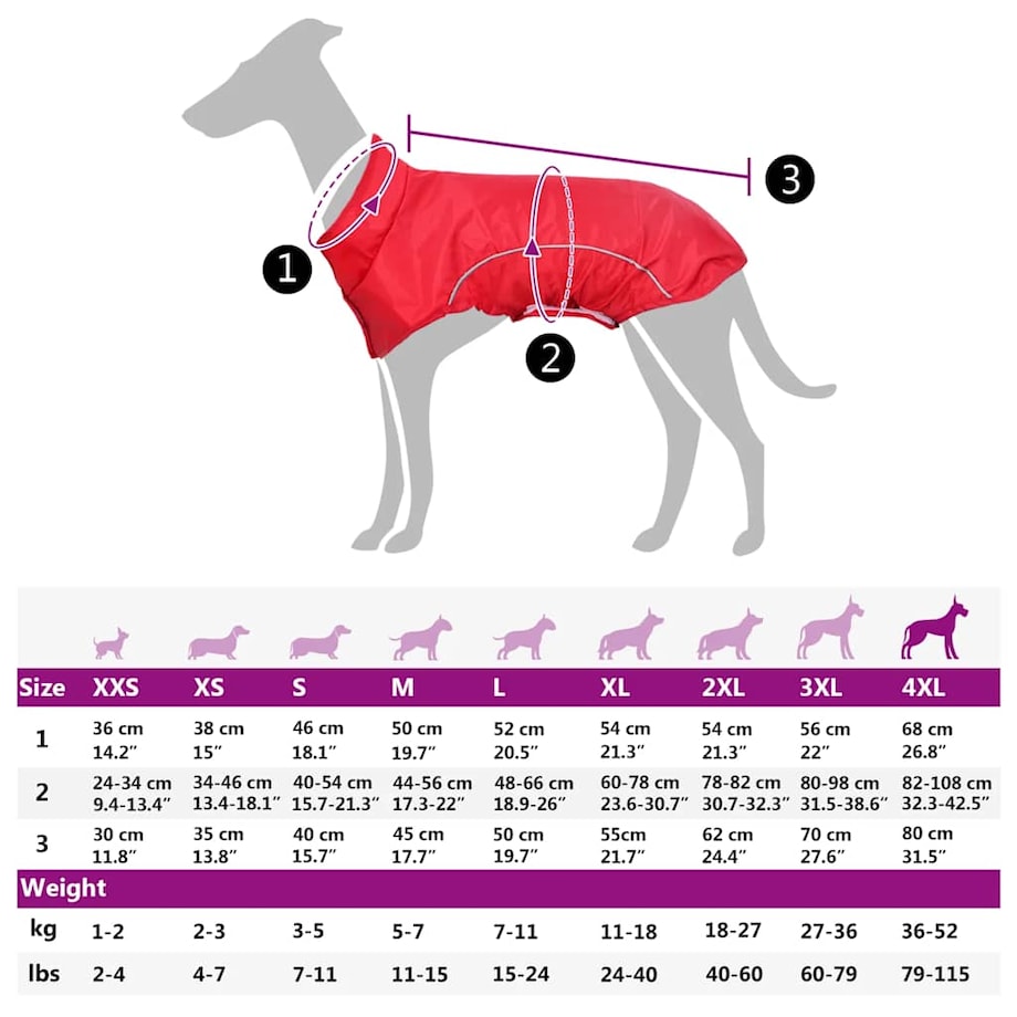 vidaXL Płaszcz przeciwdeszczowy dla psa z odblaskowymi paskami