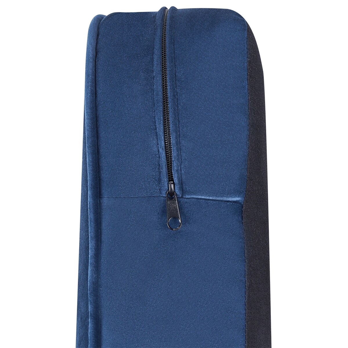 Sofa dla 3 osób CHESTERFIELD Welur Granatowy