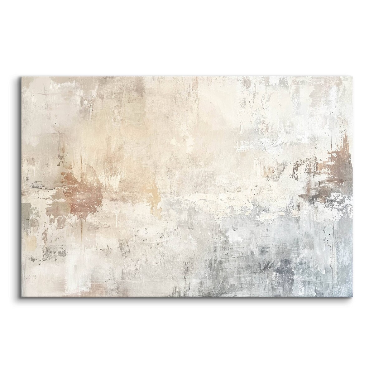 Obraz Na Płótnie Do Salonu Sypialni Betonowa Ściana Abstrakcja 100x70cm