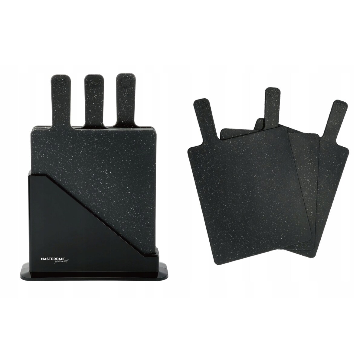 Deska Do Krojenia Marmurkowa W Stojaku Zestaw 3X Kuchenna Deska Do Zmywarki