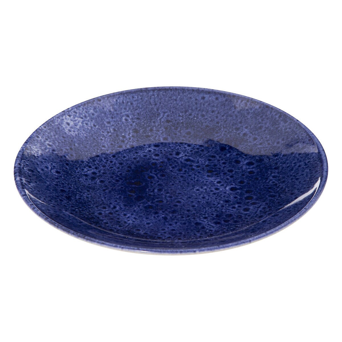Talerz obiadowy granatowy z kamionki CASA, Ø 27 cm