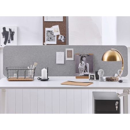 Przegroda biurkowa 180 x 40 cm Różne rozmiary