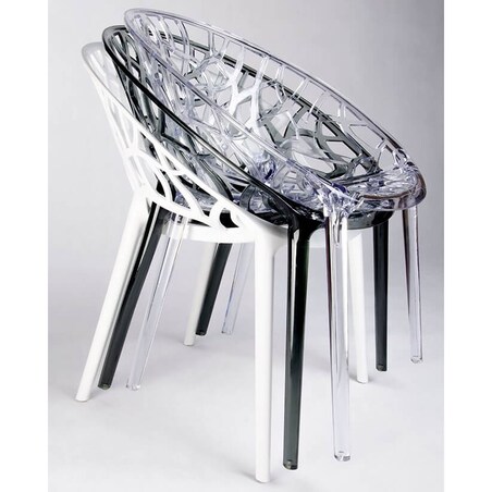 Designerskie krzesło Koral C1024.WHITE Modesto Design białe na balkon