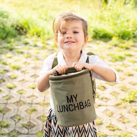 Childhome Śniadaniówka My Lunchbag Kanwas Khaki