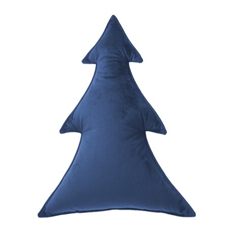 Poduszka Choinka 38x40cm, granat, 38x40x8cm, Christmas