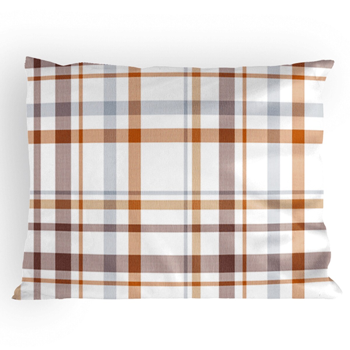 KOBES komplet bawełnianej pościeli, w kratę, 140x200