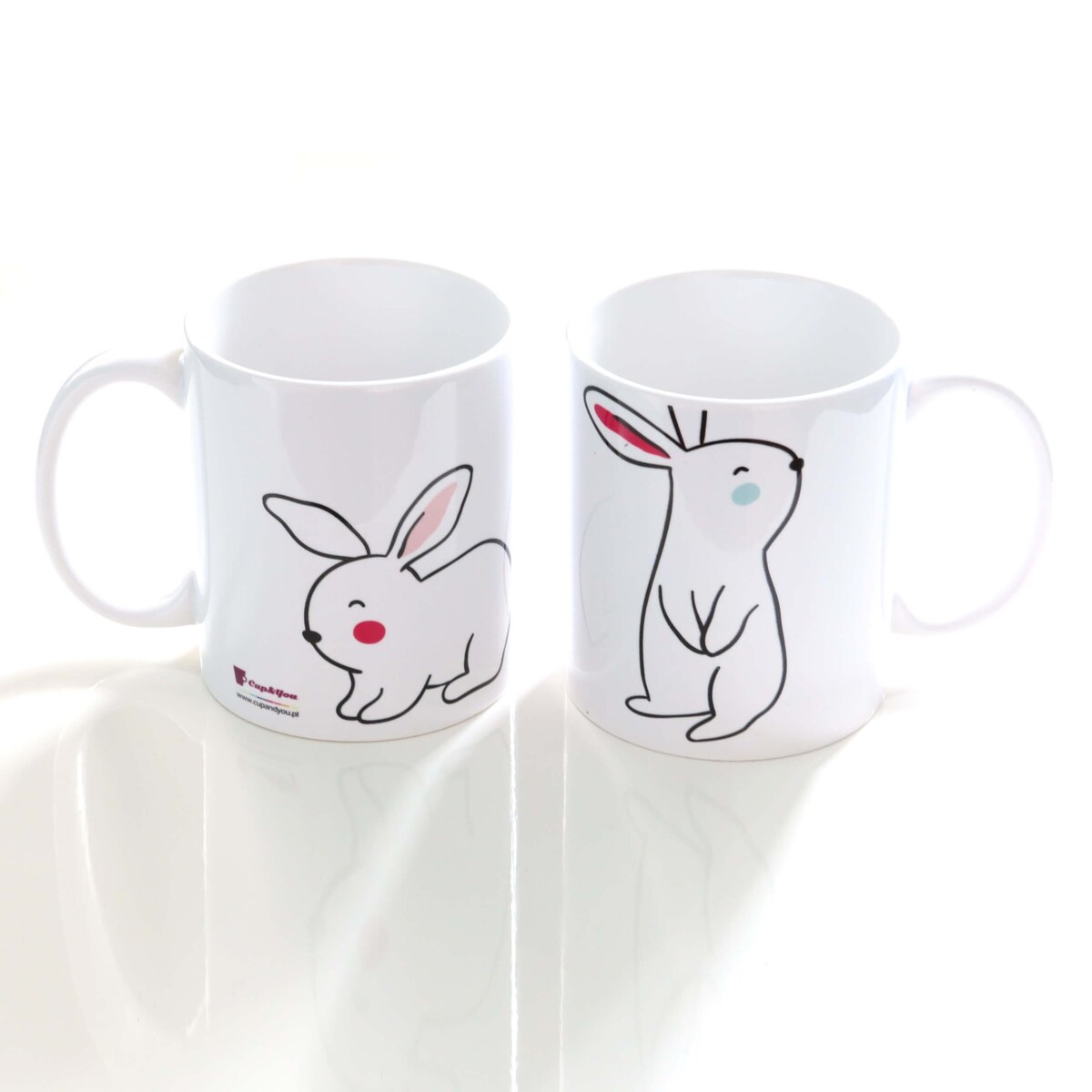 HAPPY EASTER zestaw kaw z kubkiem na Wielkanoc 10 x saszetka 10g - prezent upominek na święta wielkanocne zajączka dla niej niego mamy taty chłopaka dziewczyny