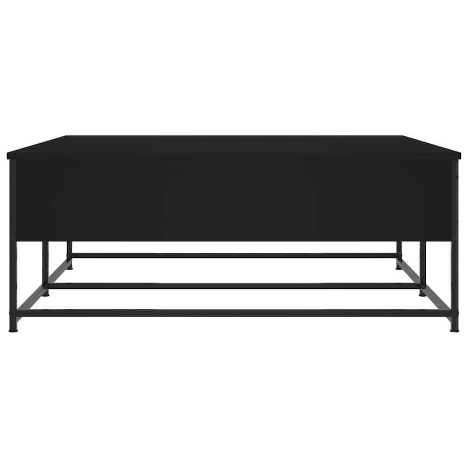 vidaXL Stolik kawowy, czarny, 100x99x40 cm, materiał drewnopochodny