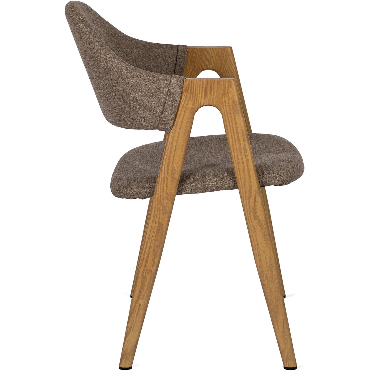 Krzesło Tapicerowane Kuchenne Do Kuchni Beżowe RUIZ