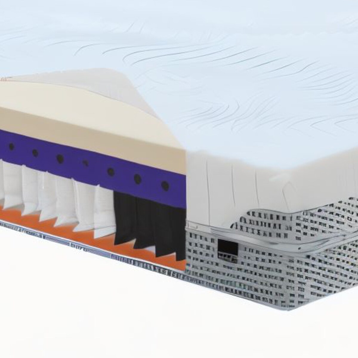 Materac Hybrid Mind 180x200 Pan Materac