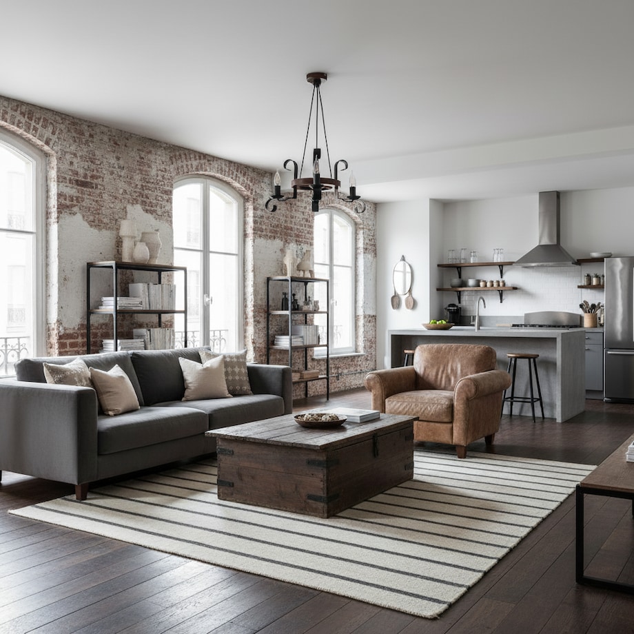drewniana lampa wisząca edylit 3 punktowa loft retro