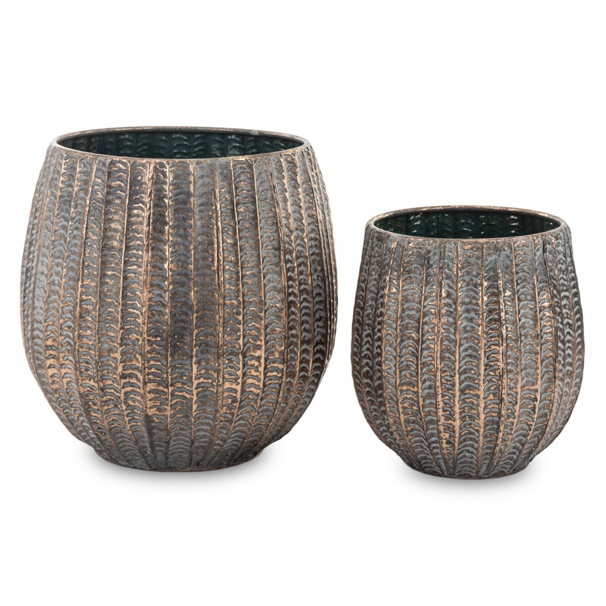 Osłonka 2 szt. metalowa, 36x31x31 cm IVETA