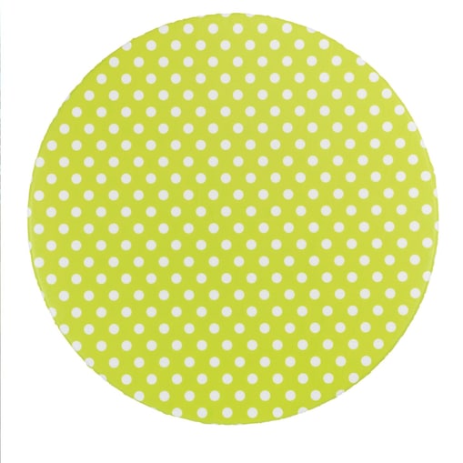 Cerata ogrodowa z gumką na okrągły stół, limonkowa, Ø 70-86 cm