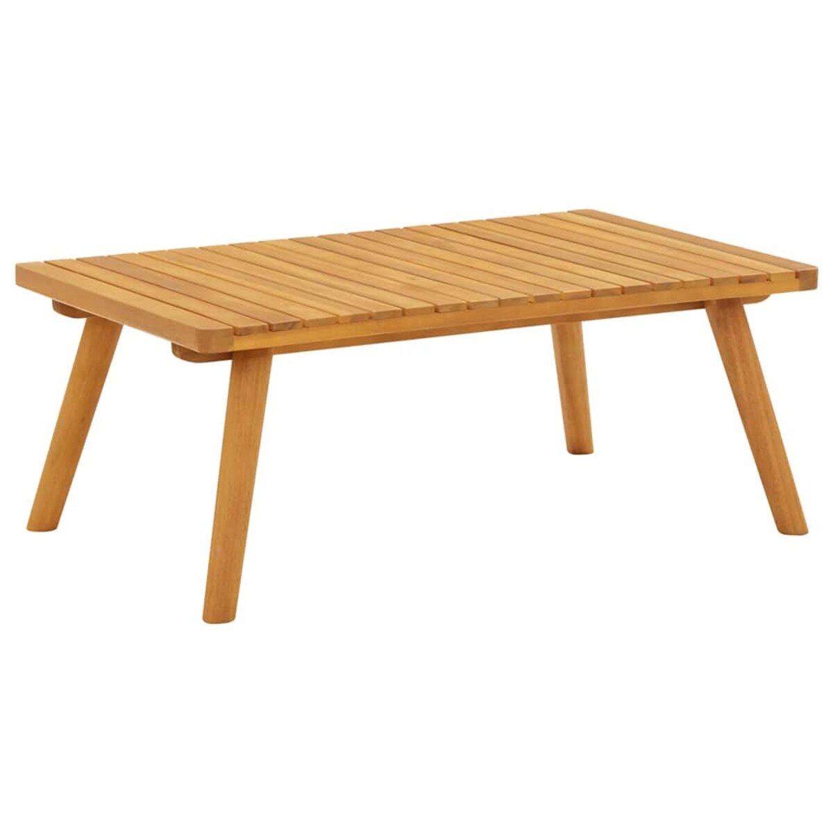 vidaXL Ogrodowy stolik kawowy, 90x55x35 cm, lite drewno akacjowe