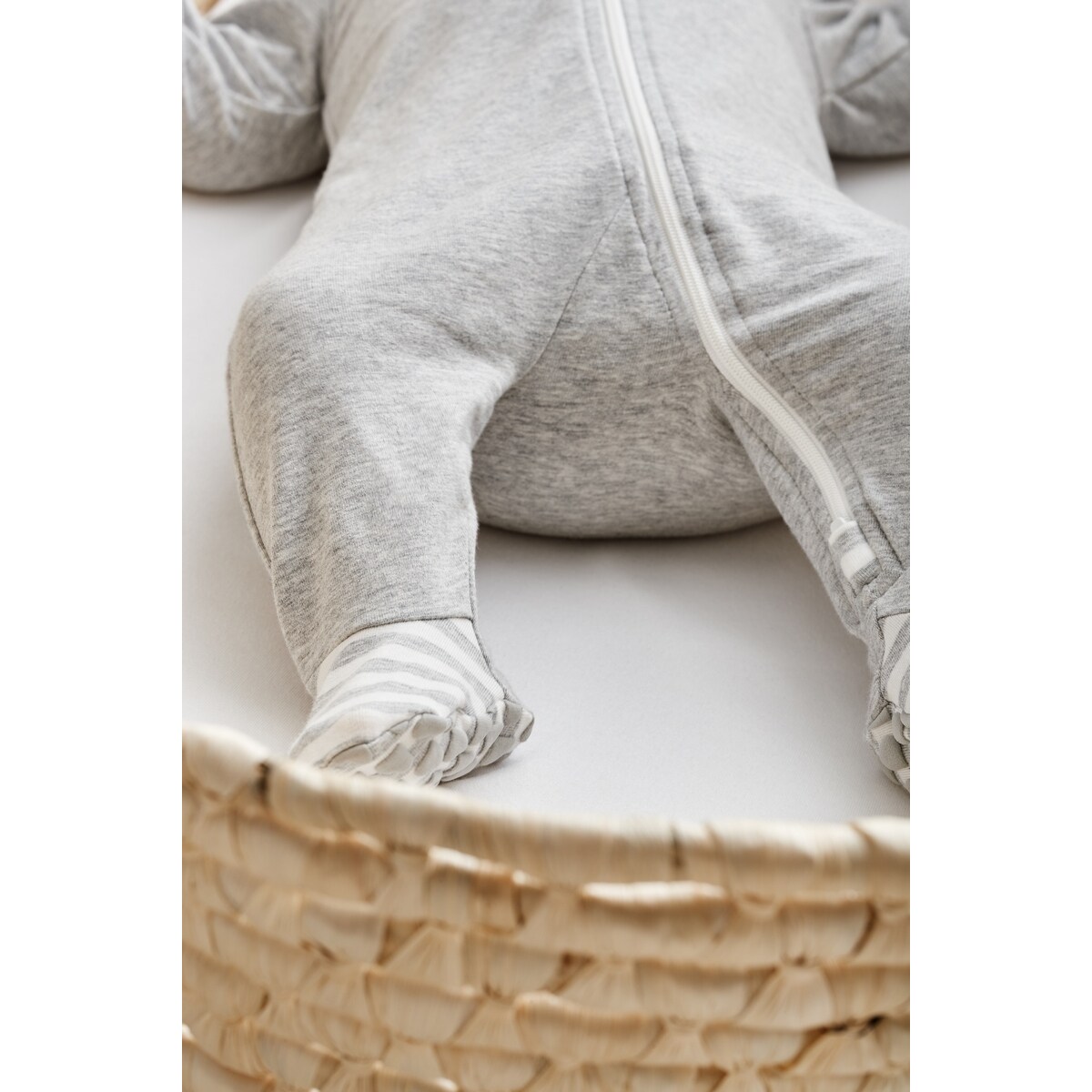 Śpioszki dziecięce / Pajacyk 12-18m - szare