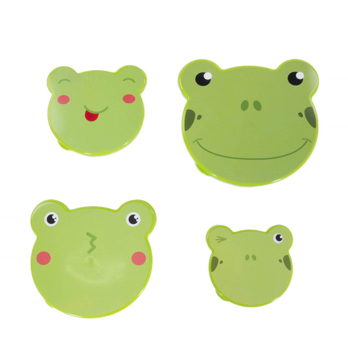 Zestaw pudełek z motywem zwierząt, 4 sztuki w różnych rozmiarach