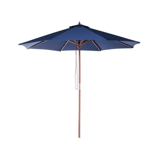 Parasol ogrodowy ⌀ 270 cm niebieski TOSCANA