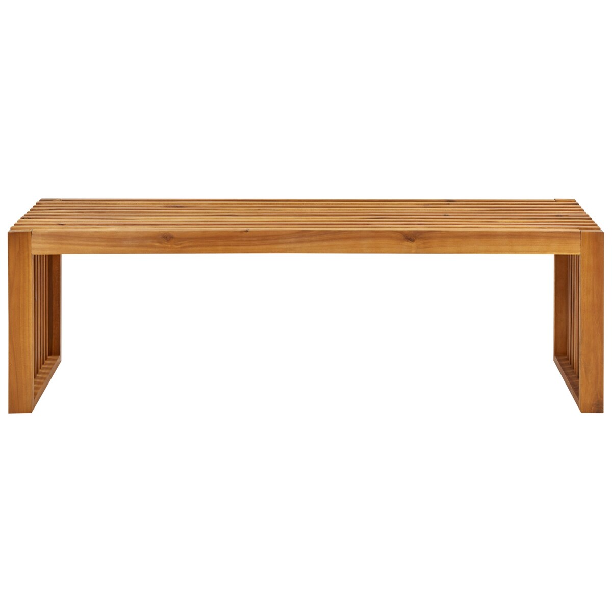 Ławka ogrodowa Drewno 150 cm Jasne drewno SULZANO