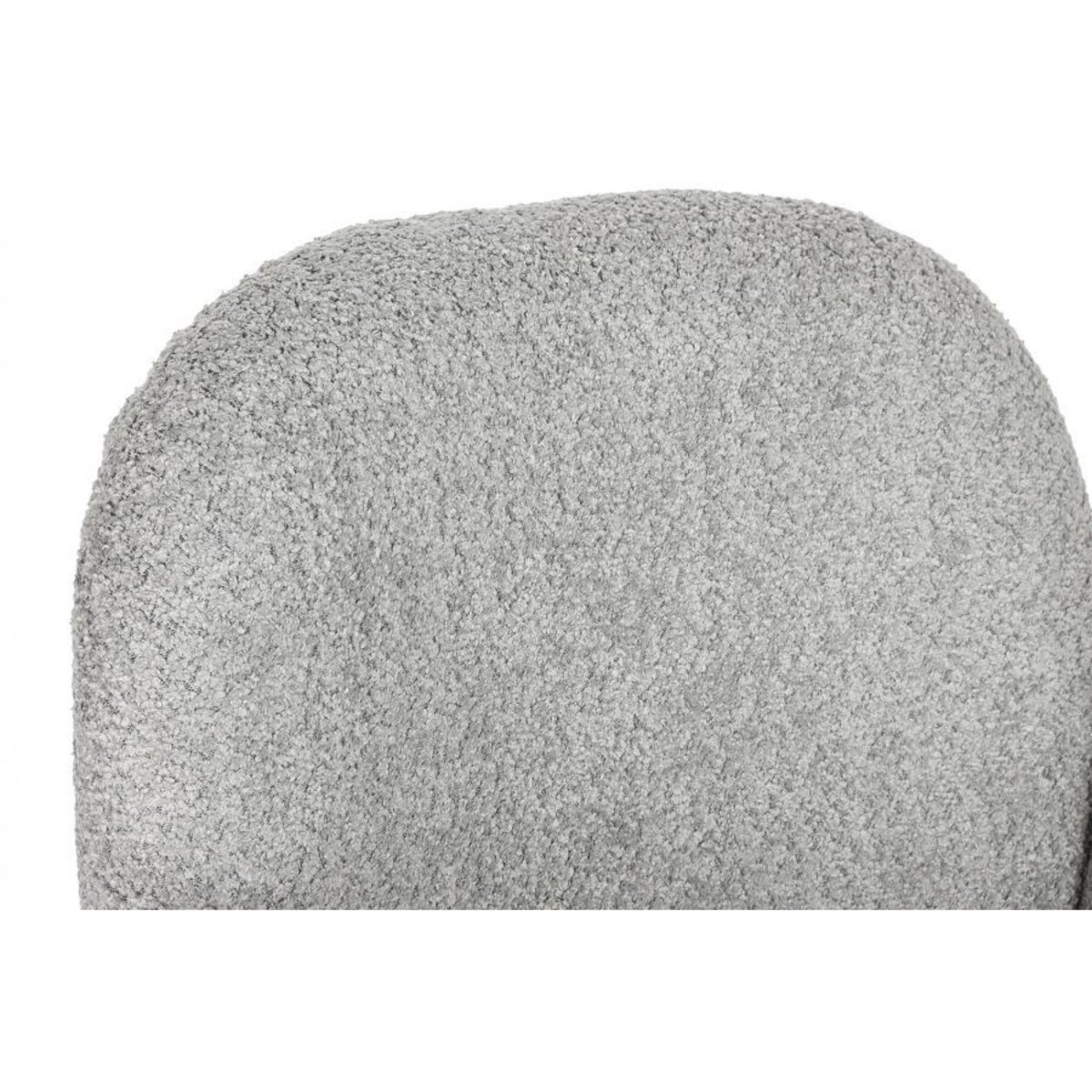 Krzesło tapicerowane FELIX szare 88x66 cm