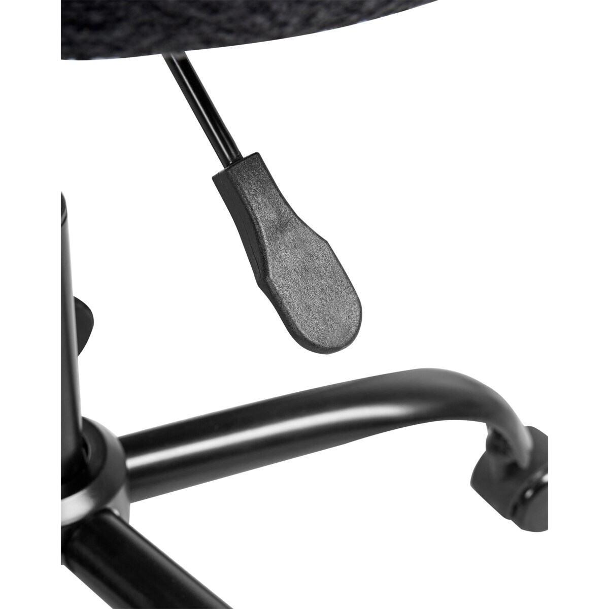 Krzesło obrotowe ALENA Boucle Czarny