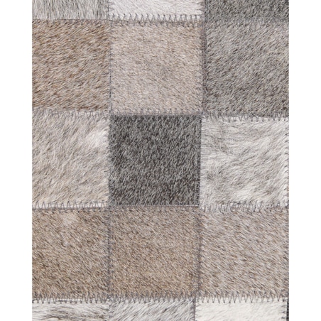 Dywan patchwork skórzany 160 x 230 cm wielokolorowy ARMUTLU