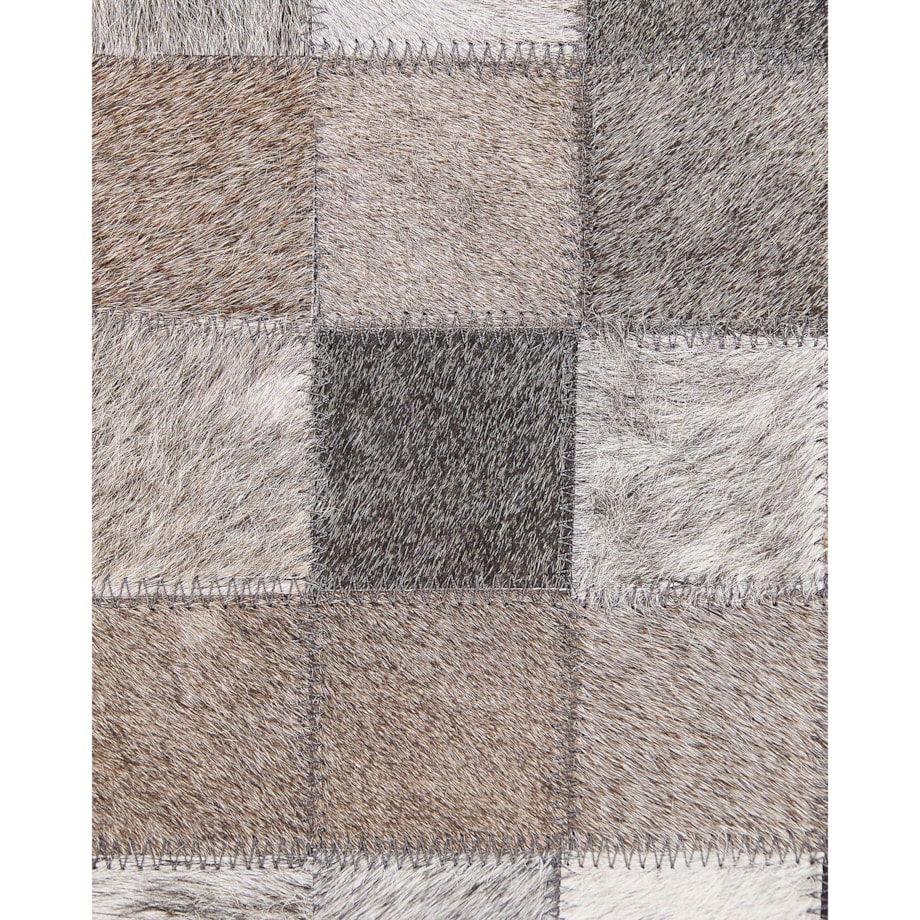 Dywan patchwork skórzany 160 x 230 cm wielokolorowy ARMUTLU