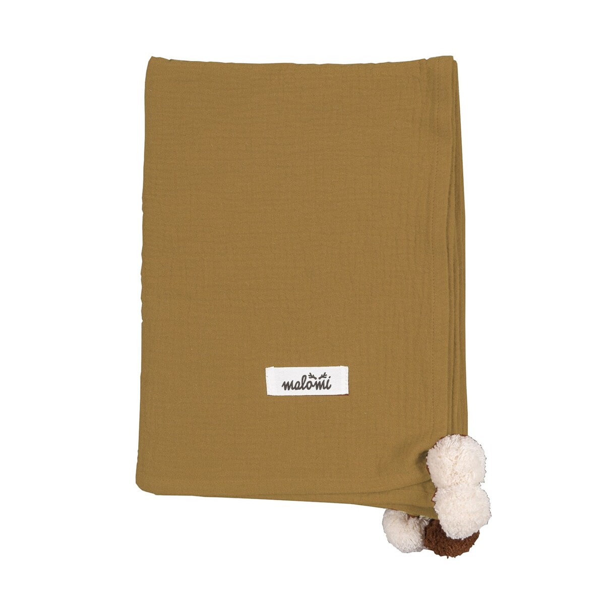 OTULACZ MUŚLINOWY POMPONY CAMEL