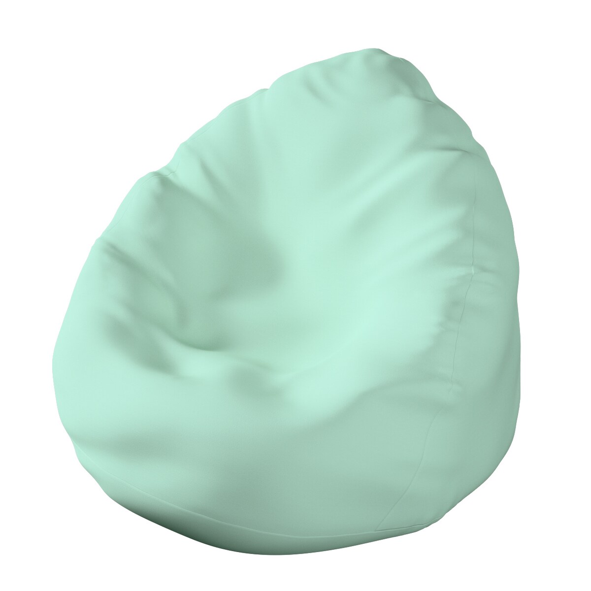 Worek do siedzenia Bowli, miętowy, Ø50 x 85 cm, Happiness