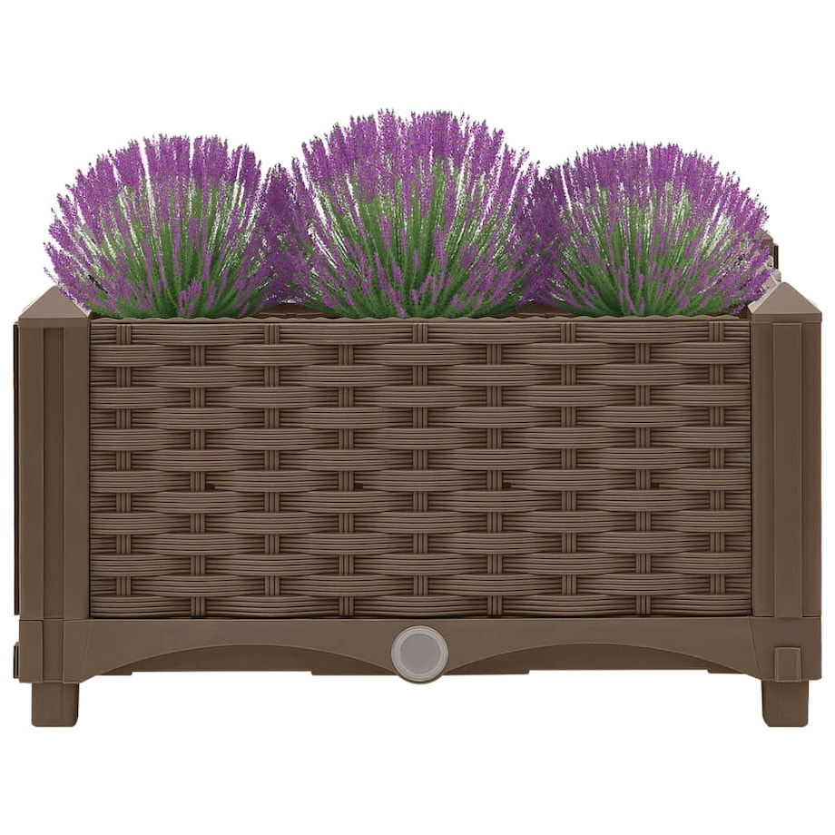 vidaXL Donica do podniesionej rabaty, 40x40x23 cm, polipropylen