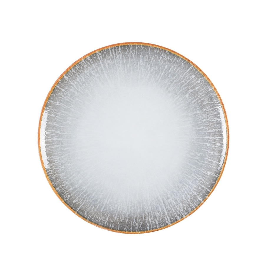 Talerz płytki 27 cm Boss Reactivo Grietas Gris LU27 (9000)