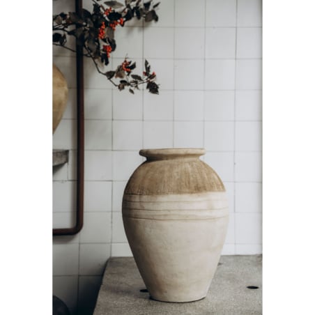 Wazon z terakoty ZORA, W: 56 cm