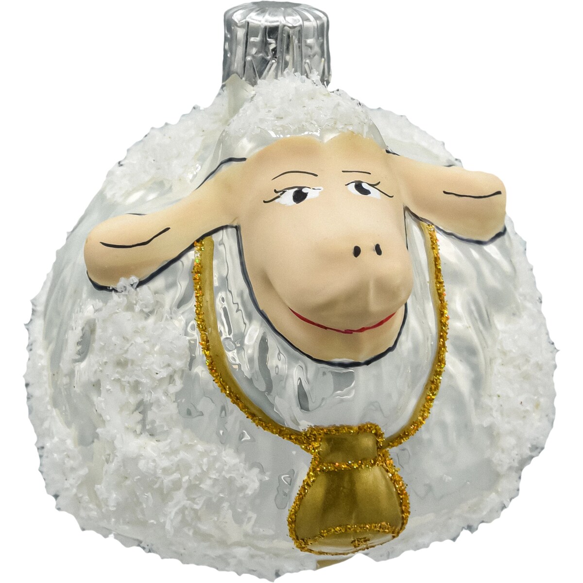 Bombka choinkowa: Owieczka z dzwonkiem