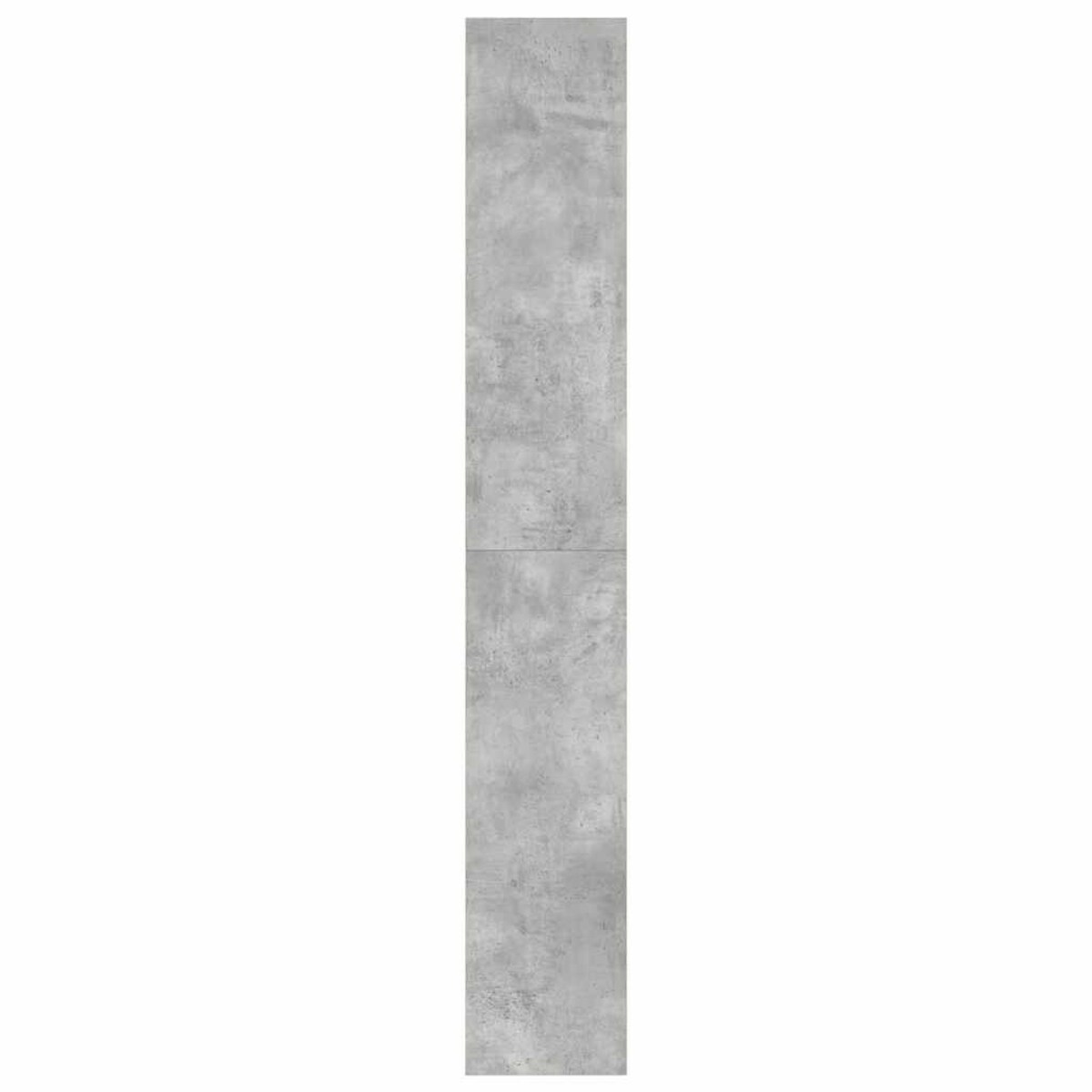 vidaXL Półka na książki z półką Betonowy szary 80 x 30 x 198 cm