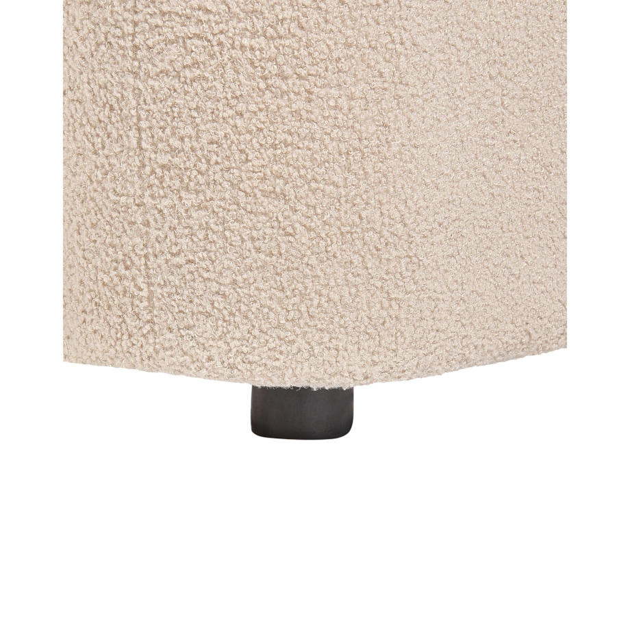 Fotel LEIREN Boucle Beżowy