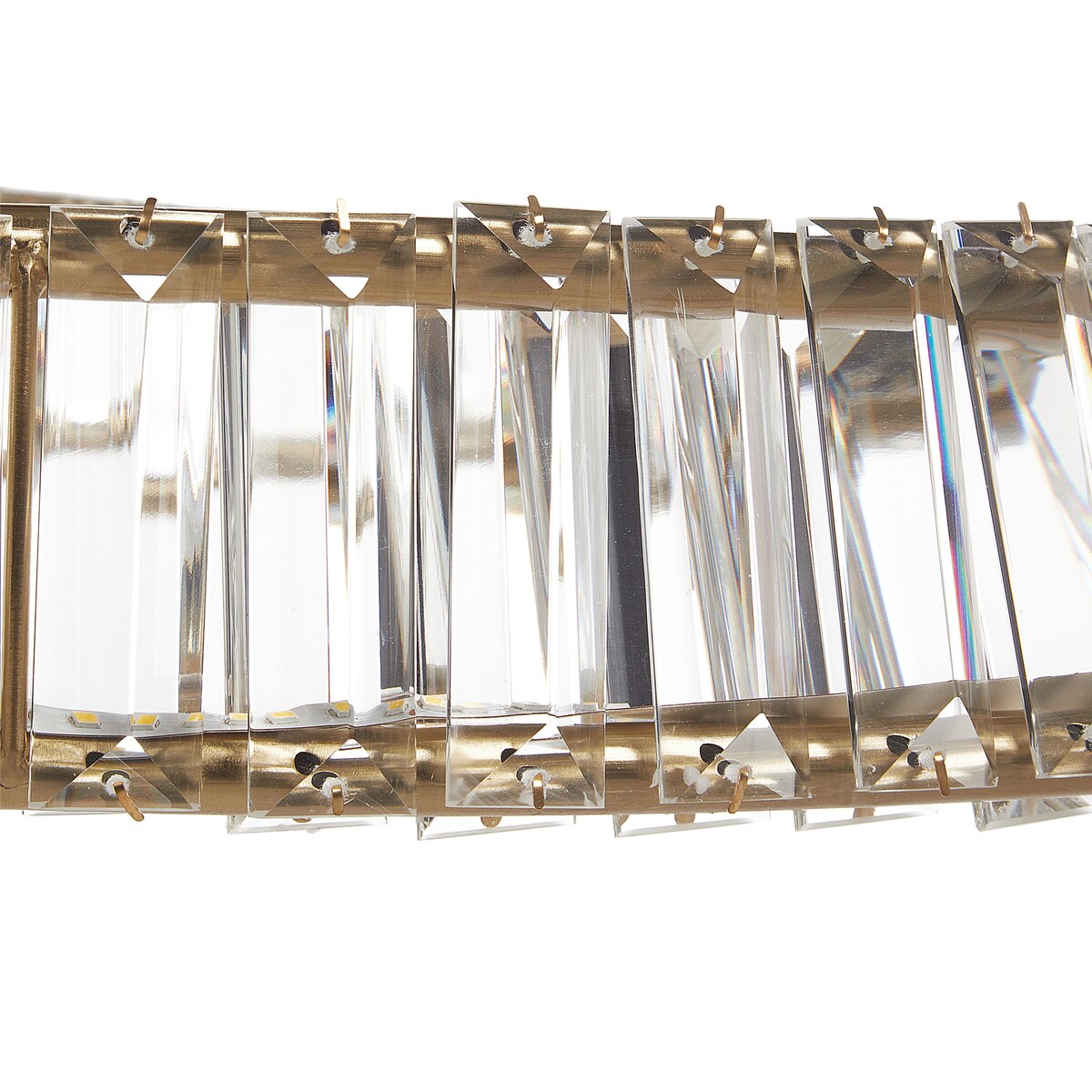 Żyrandol LED ROSENDE Metal Złoty