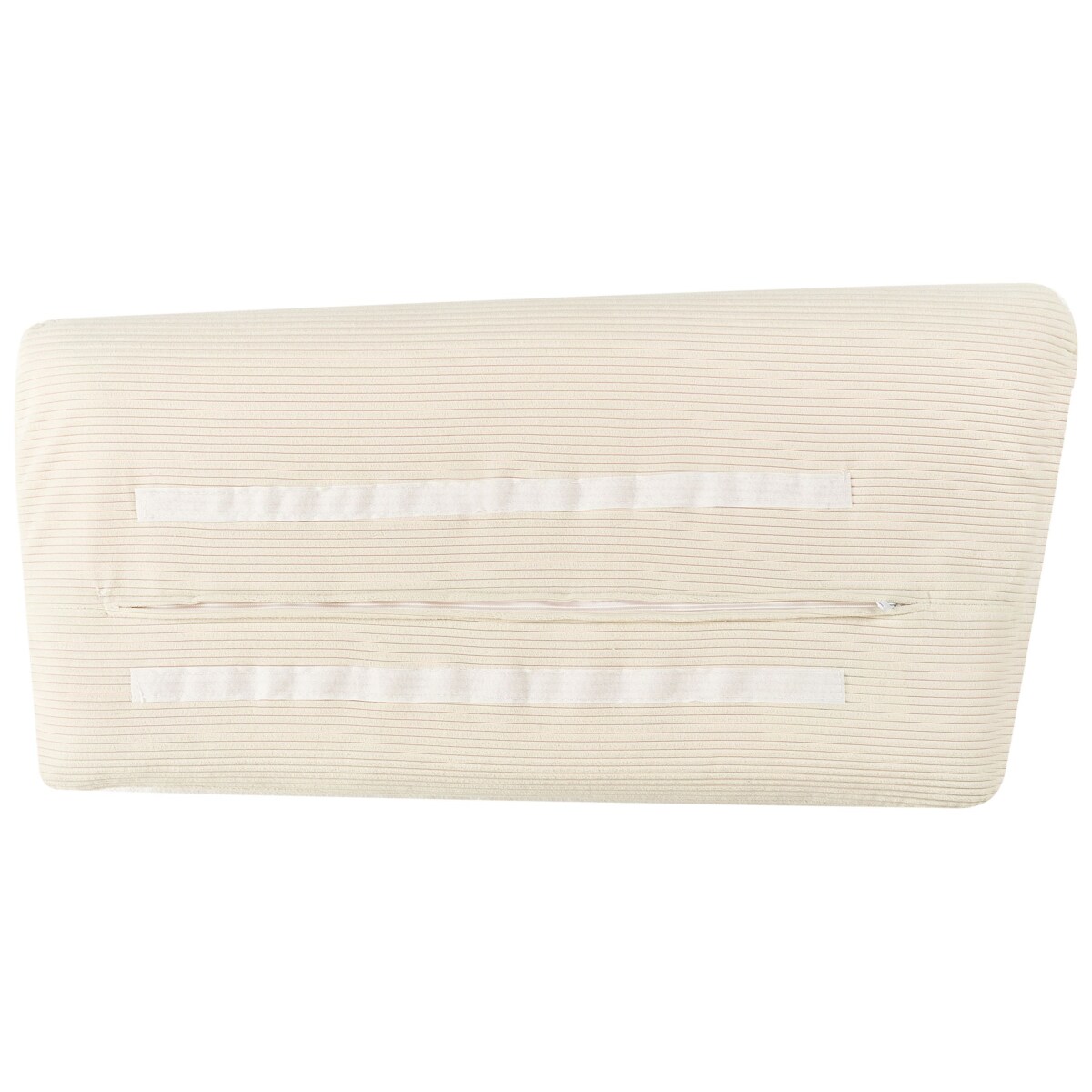 Narożnik sztruksowy lewostronny jasnobeżowy LUNNER