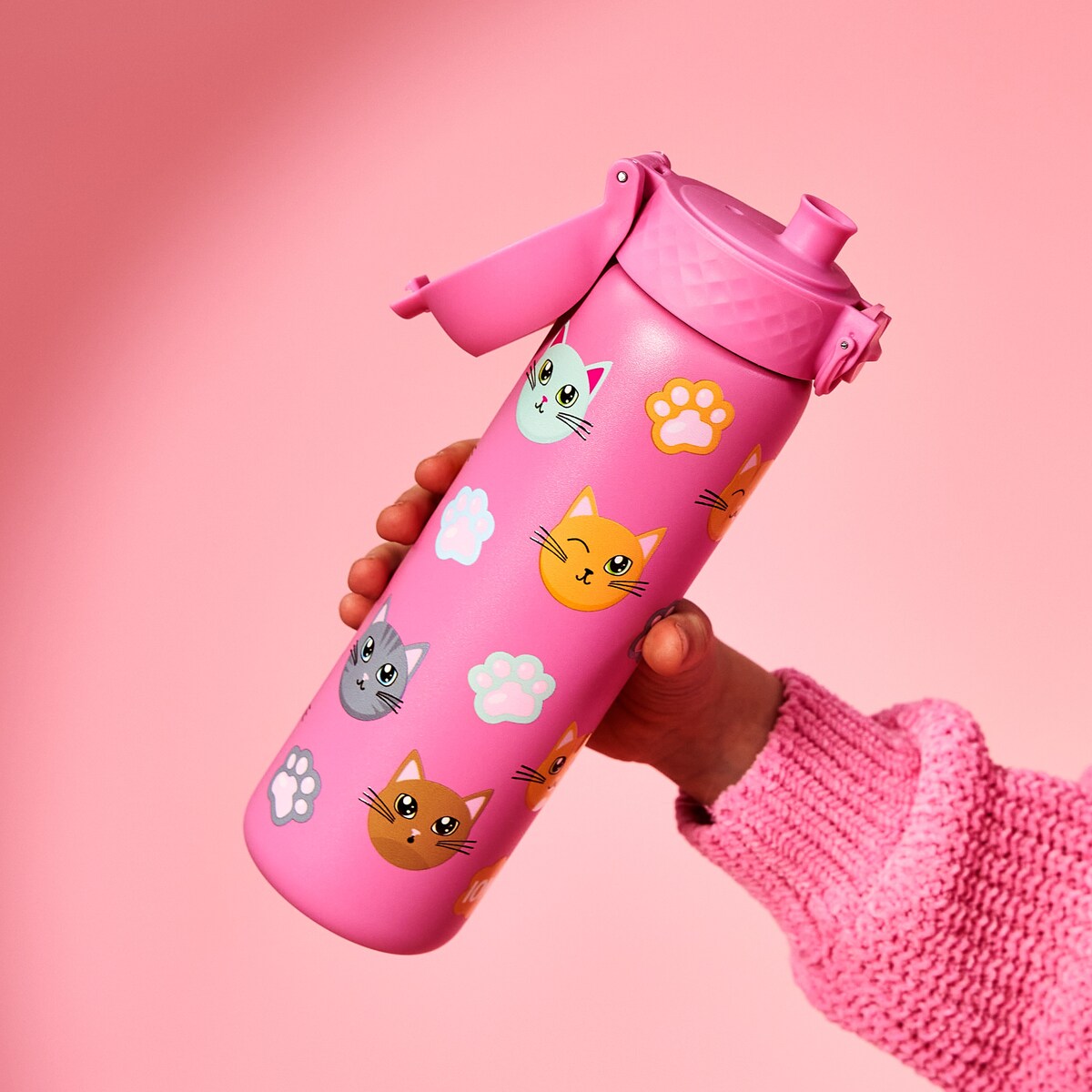 Butelka Termiczna ION8 I8TS500PRCATS Cats