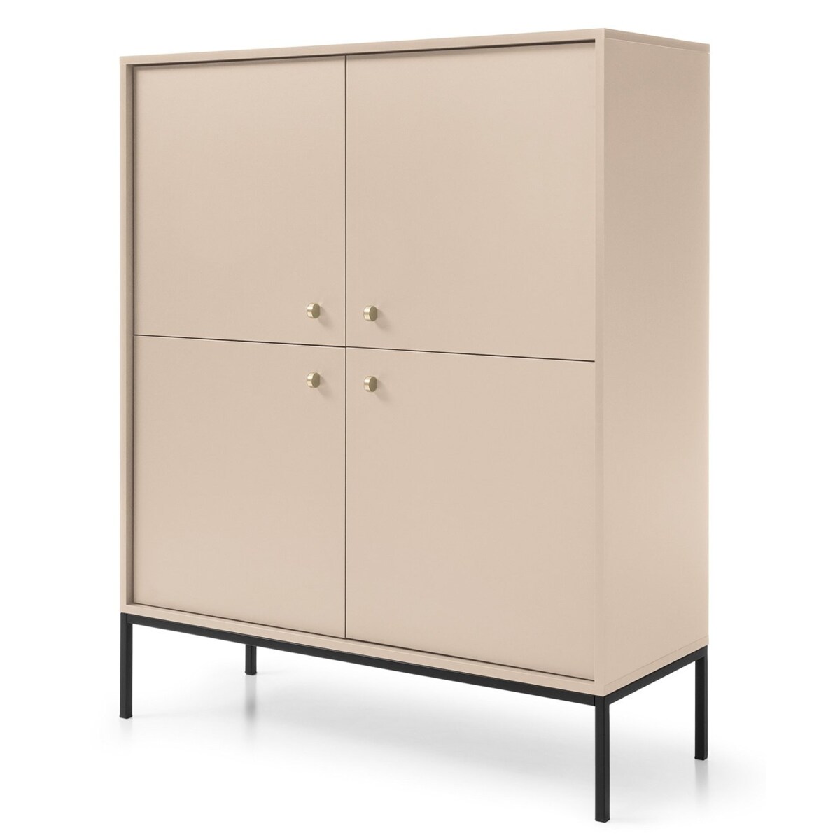 Komoda Evora wysoka beżowa